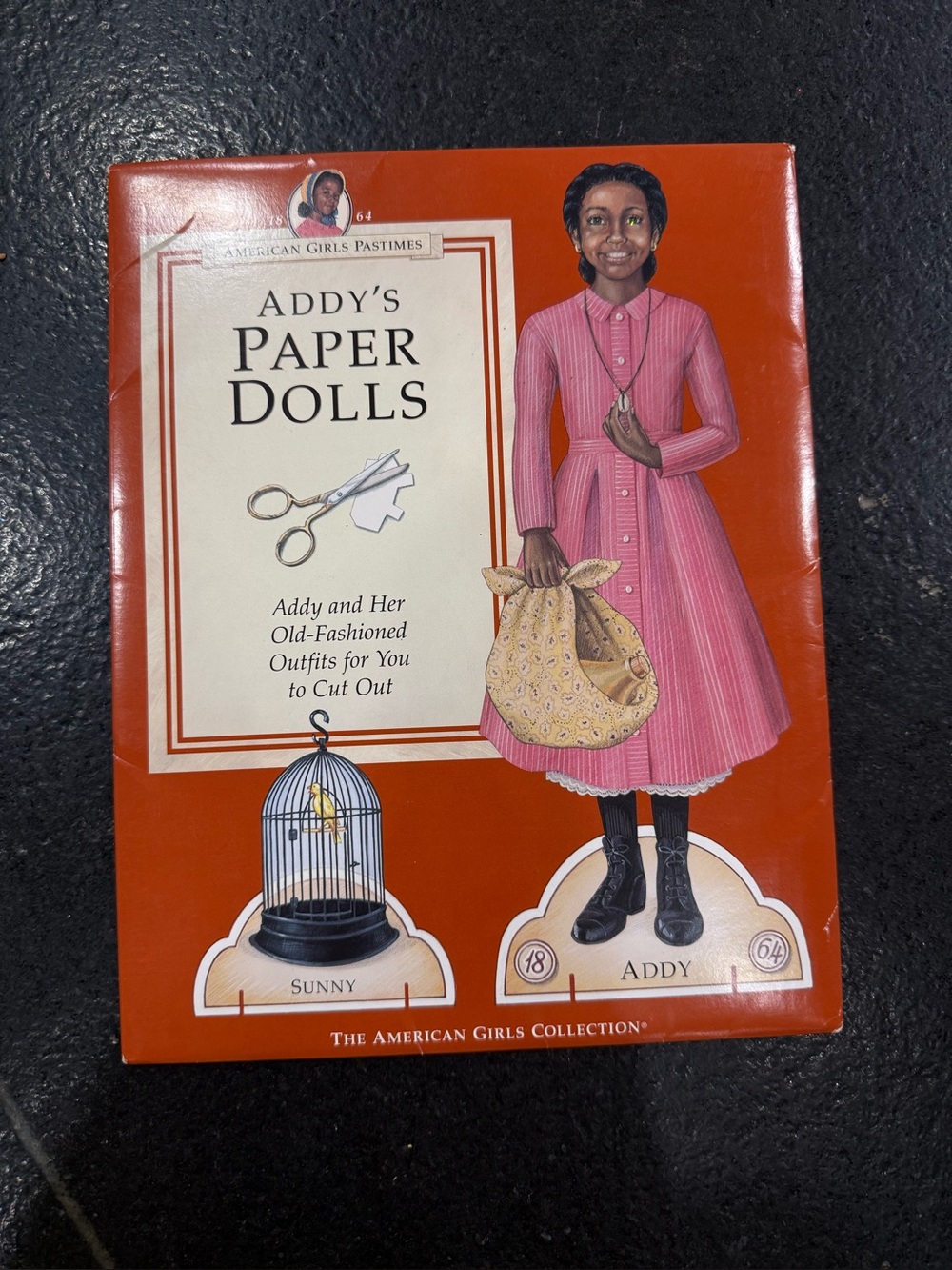 Vintage American Girl Addy’s Paper Dolls 1994 Pleasant Company